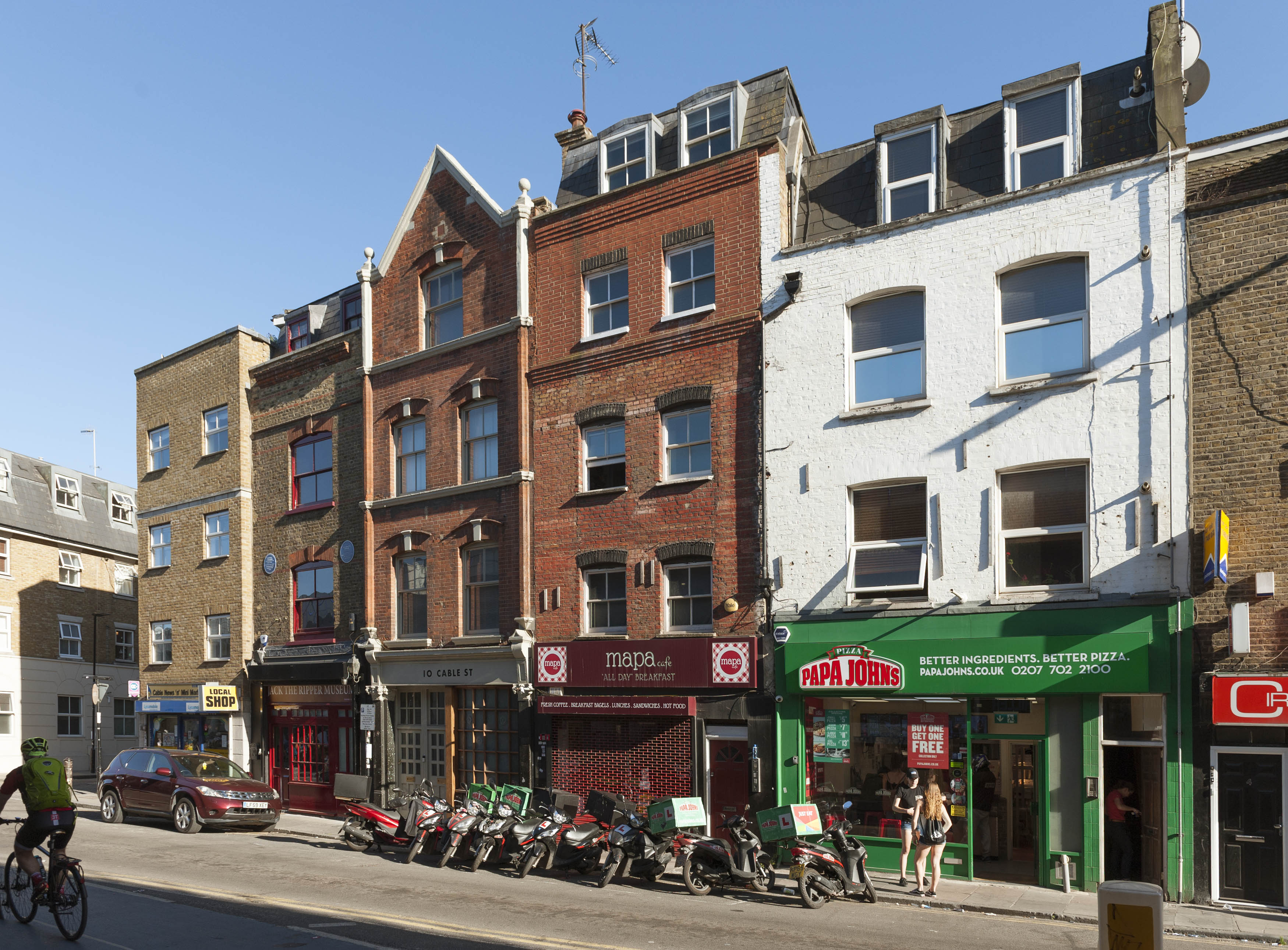 Survey of London 6 Cable Street